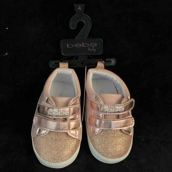 bebe Other - BeBe “Rose Gold” Baby Shoes_NWT_Baby Girl